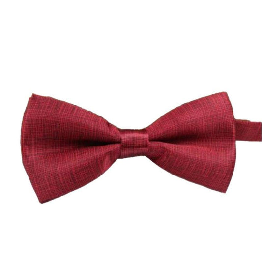 Red And Black Shimmer Adjustable Bow Tie