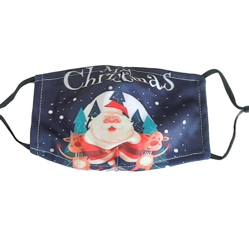 Santa Childrens Christmas Face Mask