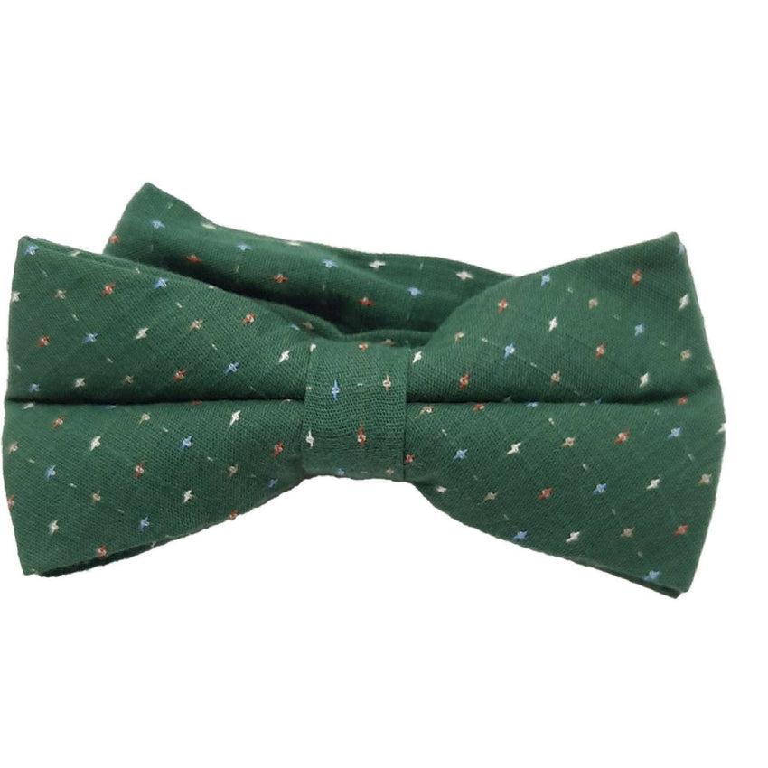 Sea Green Flecked Adjustable Bow Tie