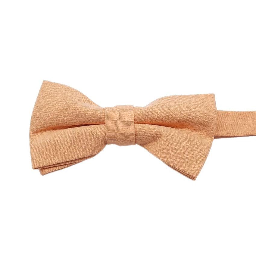 Sherbet Orange Boys Dickie Bow Tie