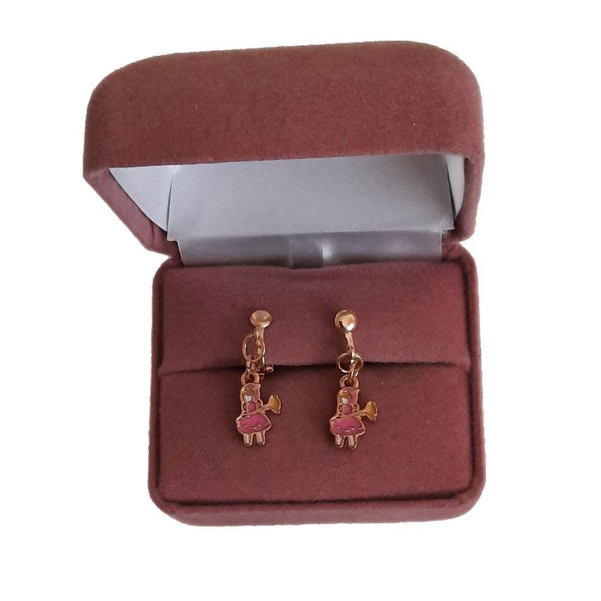 Small Fairy Clip On Earrings