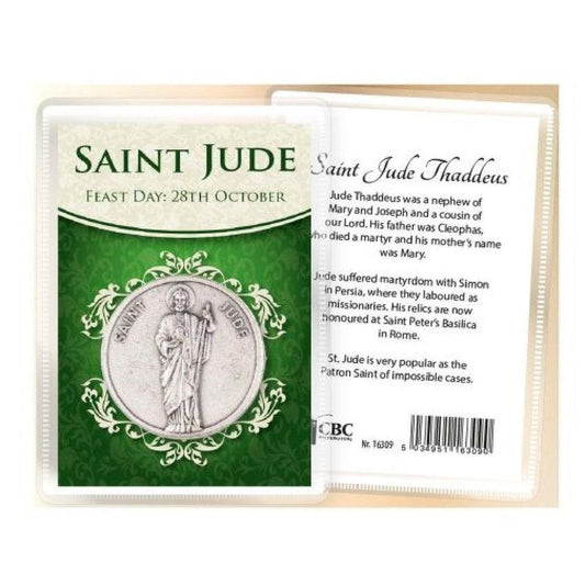 St Jude Holy Pocket Coin