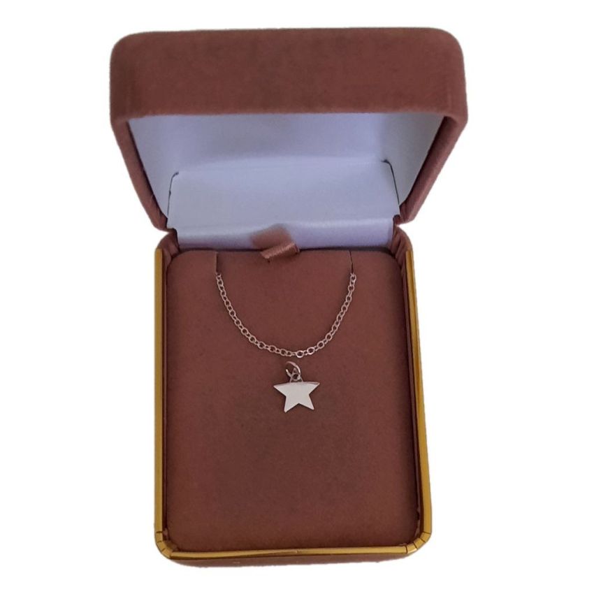 Sterling Silver Small Star Necklace