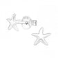 Sterling Silver Starfish Small Stud Earrings