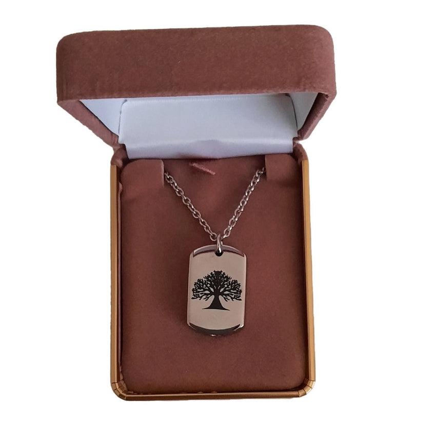 Tree of Life Stainless Steel Ashes Locket