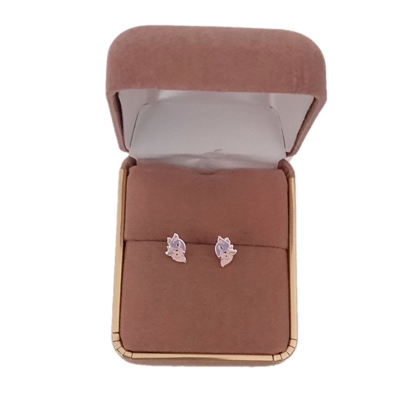 Two Deer Sterling Silver Stud Earrings(2)