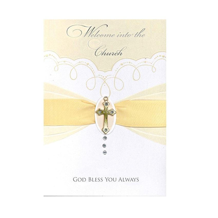 Welcome Into The Church 3 Dimensional Card