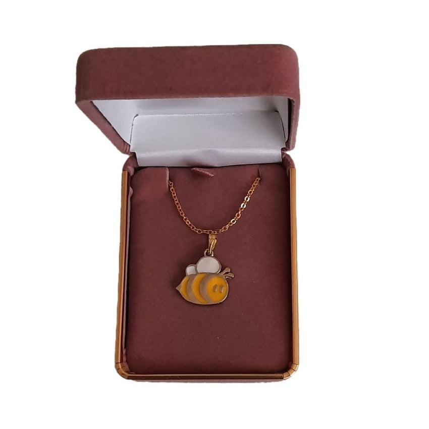 Yellow Bee Childrens Fashion Pendant