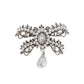 Grey Pearl Vintage Style Brooch