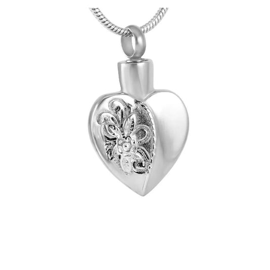 3D Flower Cremation Ashes Locket