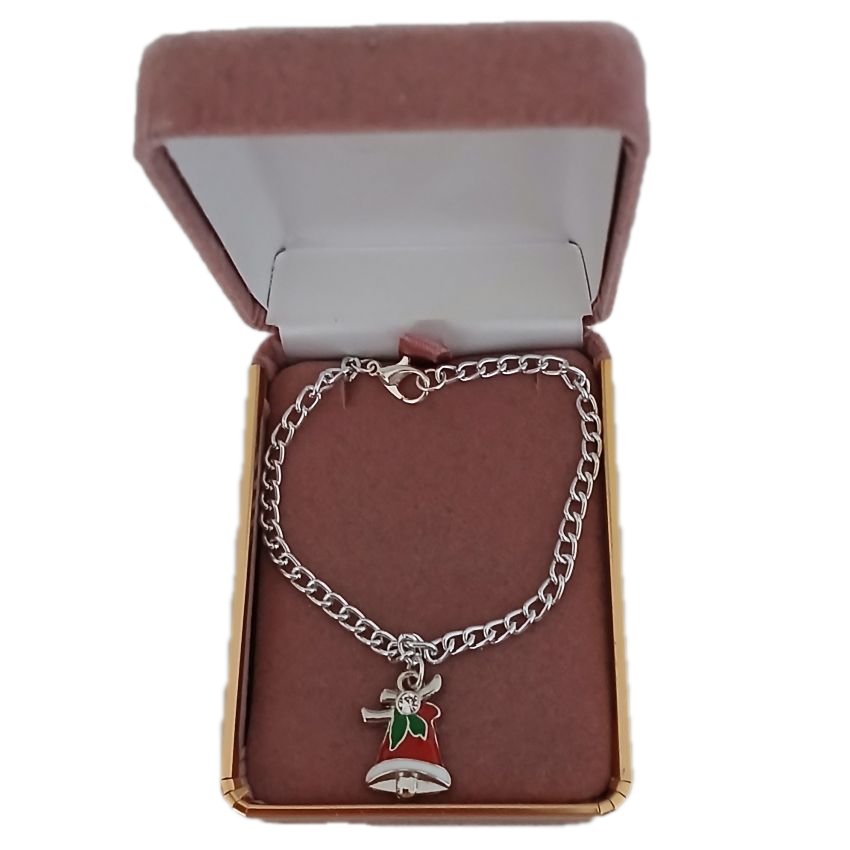 7cm Christmas Bracelet With Bell Charm(2)