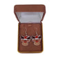 Acrylic Reindeer Face Earrings(2)