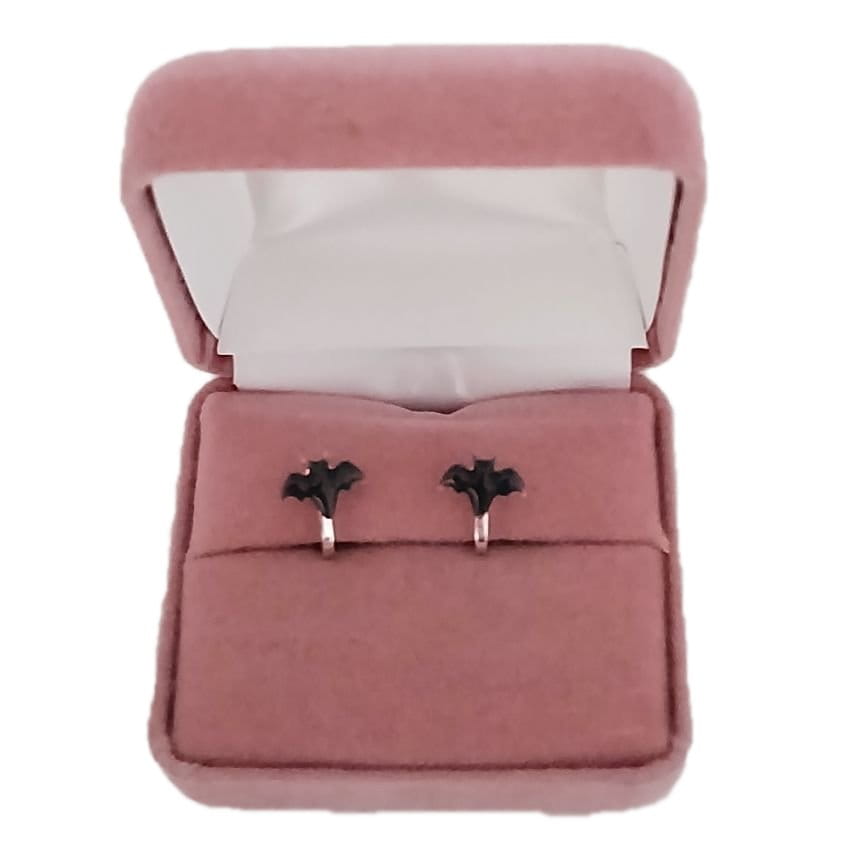 Bat Stud Childrens Clip On Earrings(2)