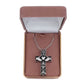 Black Celtic Cross Memorial Cremation Ashes Pendant(2)
