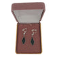 Black Fashion Triangle Clip On Earrings(2)