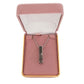 Black Oblong Memorial Cremation Ashes Pendant(2)
