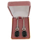 Black Diamante Drop Clip On Earrings(2)