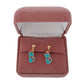 Blue Cat Clip On Earrings(2)