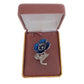 Blue And White Flower Brooch(2)