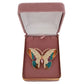 Butterfly Brooch Set With Diamante Stones(2)