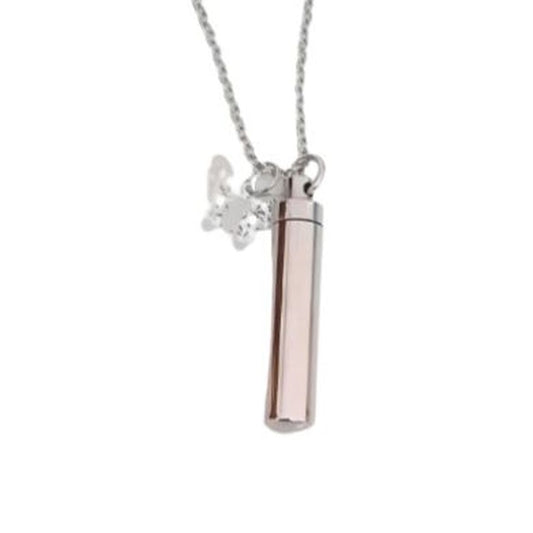 Butterfly Charm Cremation Ashes Locket