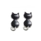 Cat Stud Childrens Clip On Earrings