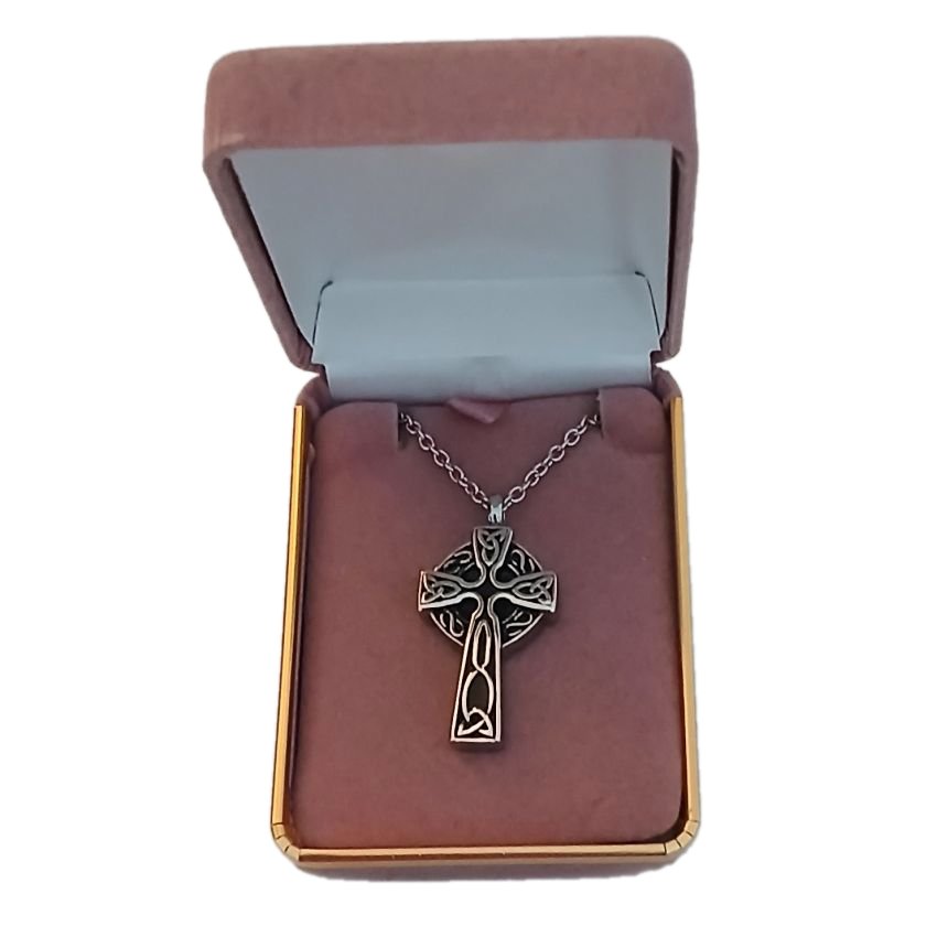 Celtic Cross Memorial Cremation Ashes Pendant(2)