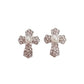 Centre Pearl Communion Clip On Earrings