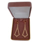 Champagne Rose Gold Clip On Earrings(2)