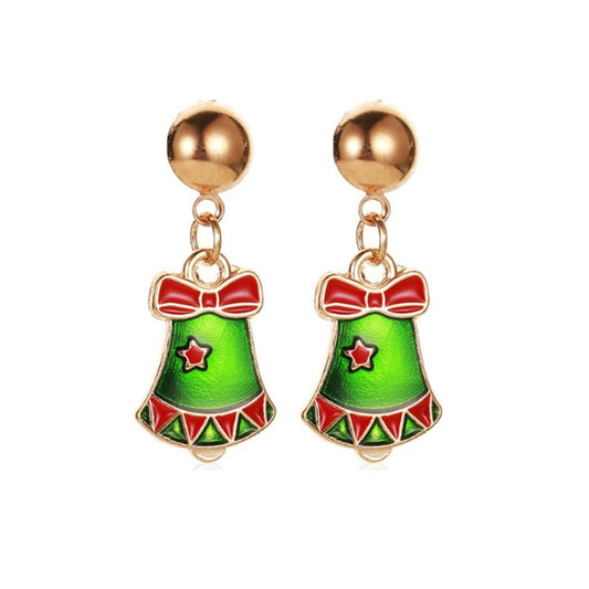 Christmas Bell Drop Earrings