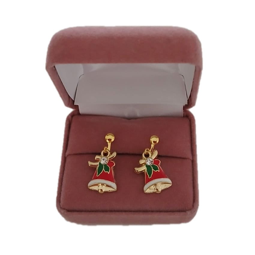 Christmas Bells Clip On Earrings(2)