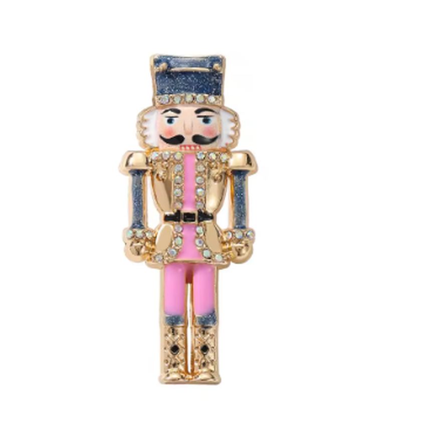 Christmas Nutcracker Soldier Brooch
