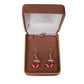 Christmas Stocking Red Earrings(2)