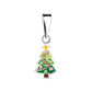 Christmas Tree Sterling Silver Kids Necklace