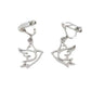 Clip On Confirmation Dove Earrings