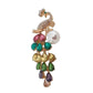 Coloured Crystal Peacock Brooch