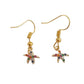 Coloured Star Dangly Fashion Earrings