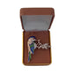 Colourful Bird On A Branch Brooch(2)