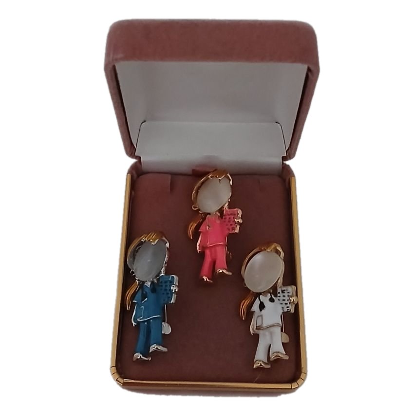 Colourful Nurse Fashion Brooch(2)