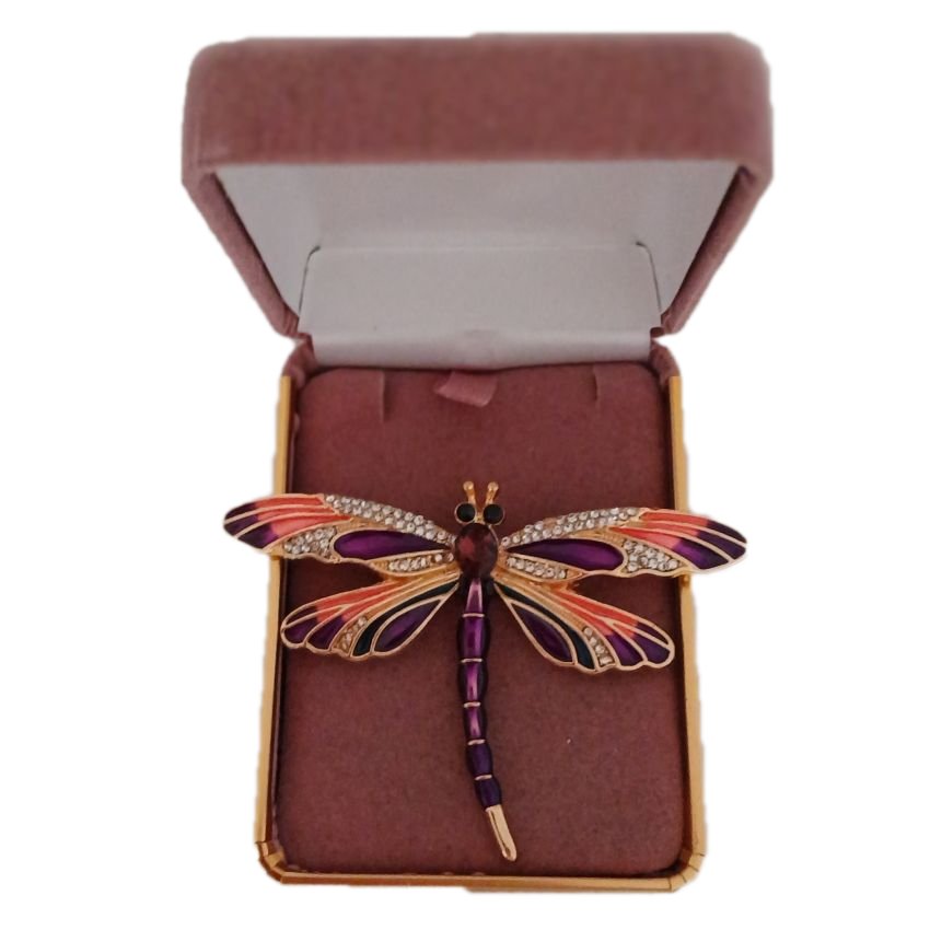 Colourful Fashion Dragonfly Brooch(2)