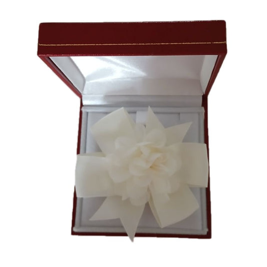 Cream Chiffon Flower Wrist Corsage