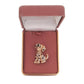 Crystal Set Puppy Ladies Brooch(2)