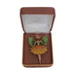 Crystal Yellow And Green Fairy Brooch(2)