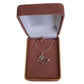 Cubic Zirconia Encrusted Ram Head And Tail Pendant(2)