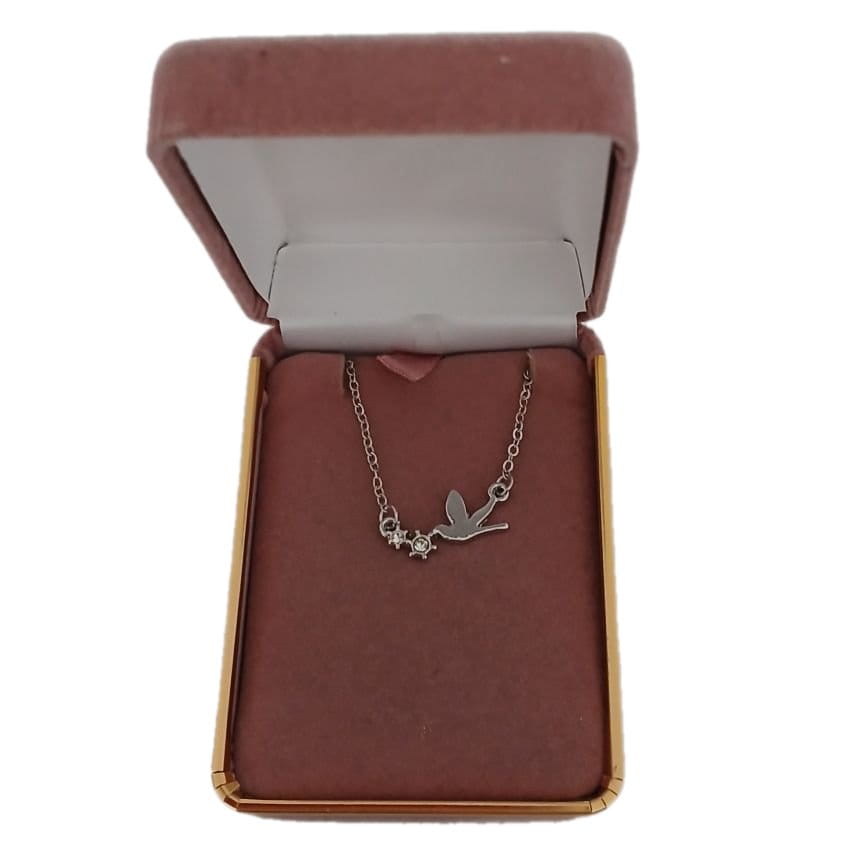 Cubic Zirconia Confirmation Dove Confirmation Necklace