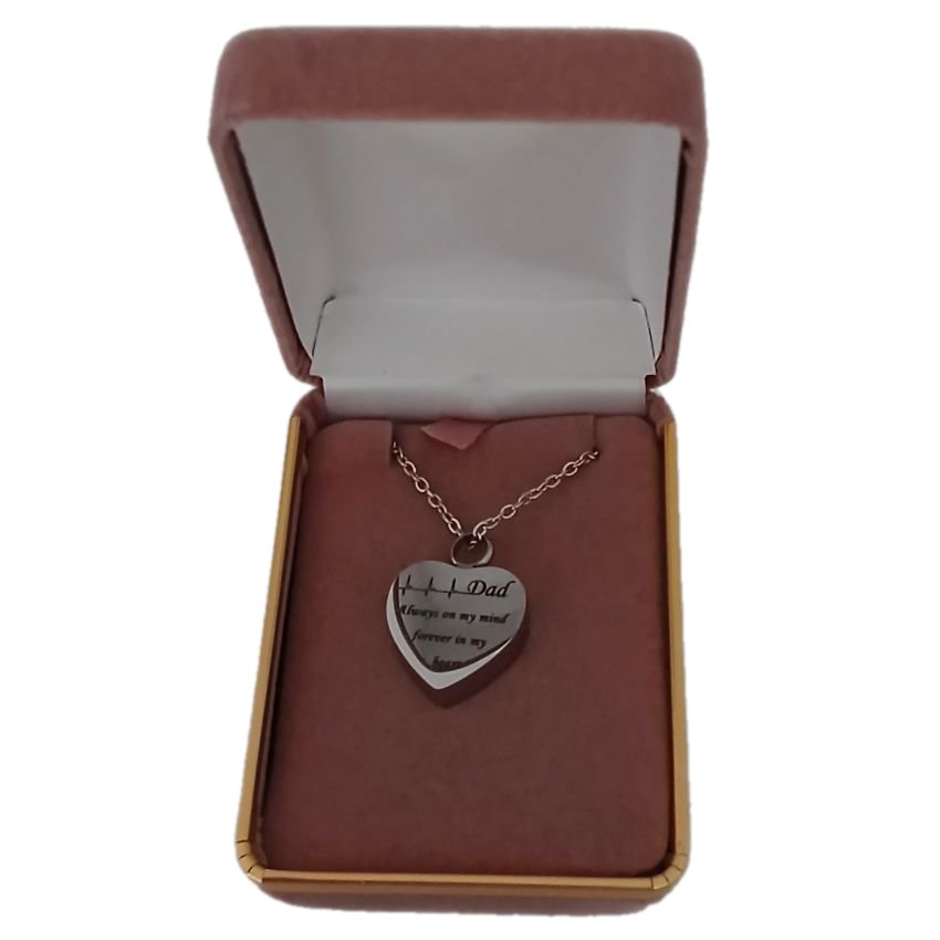 Dad Guardian Angel Memorial Ashes Locket