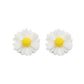 Daisy Stud Childrens Clip On Earrings