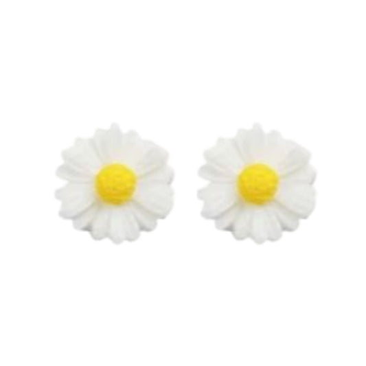 Daisy Stud Childrens Clip On Earrings