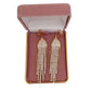 Dangly Diamante And Gold Clip On Earrings(2)