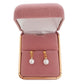 Dangly Gold Tone Pearl Earrings(2)